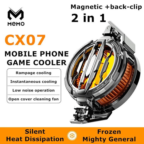 CX07 Cooling fan for mobile with thumb gloves